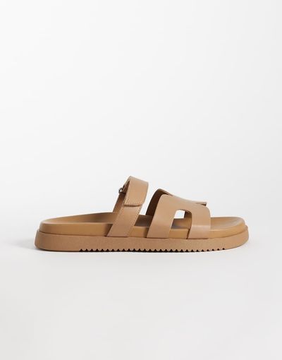 Steve Madden Steve Madden Missile sandals with straps in brown