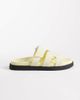 Steve Madden Steve Madden Missile sandals with straps in butter yellow suede - 2