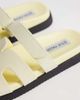 Steve Madden Steve Madden Missile sandals with straps in butter yellow suede - 3