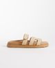 Steve Madden Steve Madden Missile sandals with straps in natural raffia-Neutral - 1