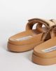 Steve Madden Steve Madden Missile sandals with straps in natural raffia-Neutral - 4