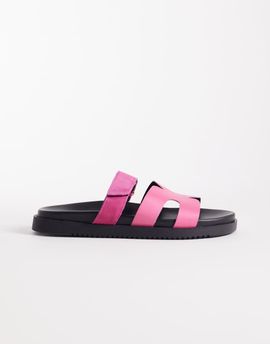 Steve Madden Steve Madden Missile sandals with straps in pink satin