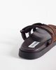 Steve Madden Steve Madden Missile suede strap slides in brown - 4