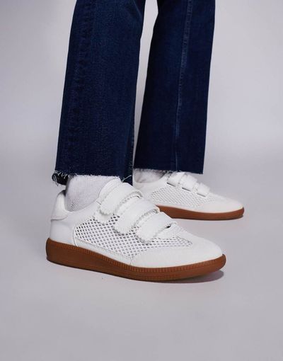 Steve Madden Steve Madden Momentum velcro sneakers in white