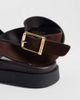 Steve Madden Steve Madden Mybestie-E flat sandals in brown suede - 4