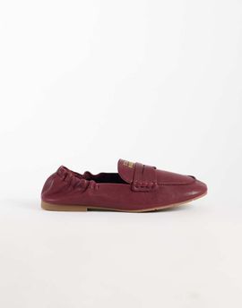 Steve Madden Steve Madden Newbury loafers in dark cherry-RED