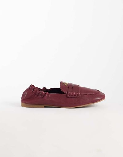 Steve Madden Steve Madden Newbury loafers in dark cherry-RED