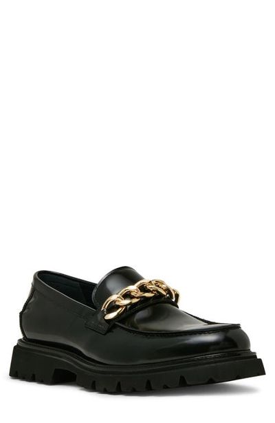 Steve Madden Steve Madden Nubia Chain Lug Leather Loafer