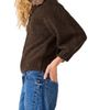 Steve Madden Steve Madden Odessa Faux Fur Collar Zip Sweater - 3