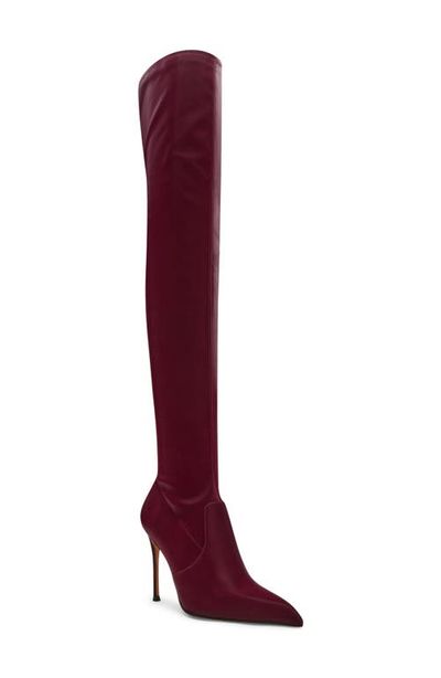 Steve Madden Steve Madden Pegasus Over the Knee Faux Leather Boot