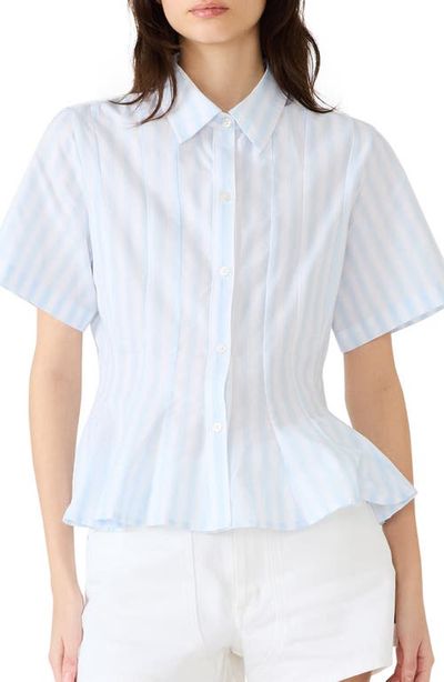 Steve Madden Steve Madden Porter Peplum Shirt