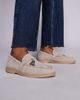 Steve Madden Steve Madden Portland loafers in bone suede-White - 1