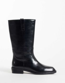 Steve Madden Steve Madden Primo low ankle boots in black leather