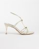 Steve Madden Steve Madden Ramos heeled sandals with gold embellishment in gold - 1