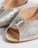 Steve Madden Steve Madden Regalia heeled mule sandals in embellished blush-pink - 4