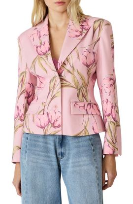 Steve Madden Steve Madden Regina Print Blazer