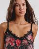 Steve Madden Steve Madden Rianna Sequin Floral Lace Trim Slip Mini Dress in Rose Romance, Women's at Urban Outfitters - 3