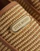 Steve Madden Steve Madden Ridgeview woven loafers in natural raffia-Brown - 3