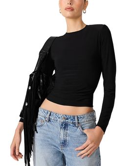 Steve Madden Steve Madden Seline Long Sleeve Knit Top