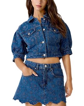 Steve Madden Steve Madden Serafina Denim Jacket in Blue Depths