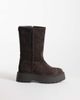 Steve Madden Steve Madden Soleil boots in burnished brown suede - 1