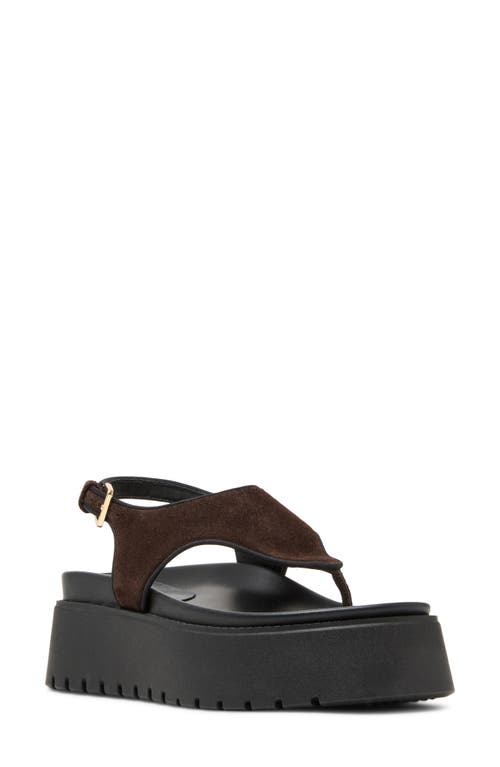 Steve Madden Steve Madden Tabor Slingback Platform Wedge Sandal