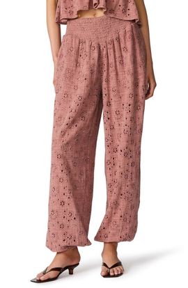 Steve Madden Steve Madden Tillie Cotton Eyelet Pants