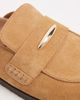 Steve Madden Steve Madden Tobin clogs in chestnut suede-Neutral - 2