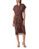 Steve Madden Steve Madden Tori Belted Lace Trim Dress - 1