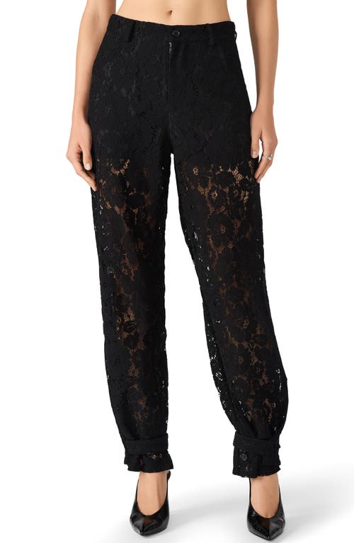 Steve Madden Tre Guipure Lace Pants