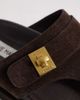 Steve Madden Steve Madden Tuned-in thong sandals with buckle strap in brown suede - 3