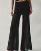 Steve Madden Steve Madden Veada Mesh Flare Skirt Pants in Black, Women's at Urban Outfitters - 2