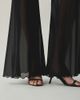 Steve Madden Steve Madden Veada Mesh Flare Skirt Pants in Black, Women's at Urban Outfitters - 3