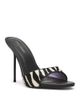 Steve Madden Steve Madden Women's Davina Zebra Stiletto Mules - 1