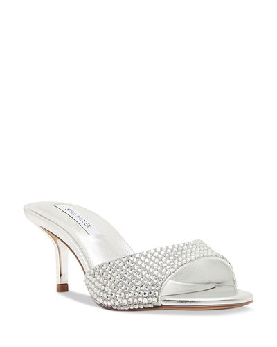 Steve Madden Steve Madden Women's Kendrix Embellished Leather Sandals