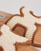 Steve Madden Steve Madden Zarina-W flat sandals in tan/bone-Brown - 2