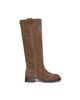 Steve Madden Steve Madden Zola knee boots in taupe suede-Neutral - 1