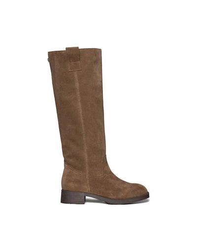 Steve Madden Steve Madden Zola knee boots in taupe suede-Neutral