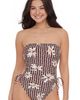 Stevie Stevie Cutout One-Piece Swimsuit With Adjustable Side Ties - 1