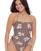 Stevie Stevie Cutout One-Piece Swimsuit With Adjustable Side Ties - 4