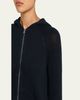 Still Here Bear Hooded Zip-Up Sweater - 5