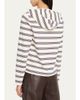 Still Here Nellie Striped Hooded Shirt - 3