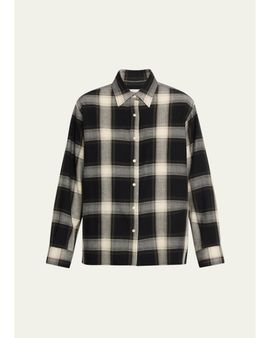 Still Here Noon Plaid Flannel Shirt
