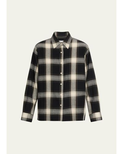 Still Here Noon Plaid Flannel Shirt