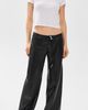 Still Here Still Here Cool Jeans in Black Leather Black Leather 28 - 5