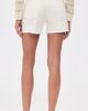 Still Here Still Here Cut Off Twill Shorts Milk - 3