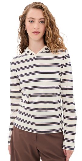 Still Here Still Here Nellie Shirt White Multistripe