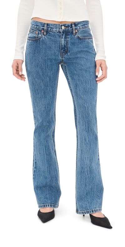 Still Here Still Here Tomorrow Low Rise Jeans Classic Blue