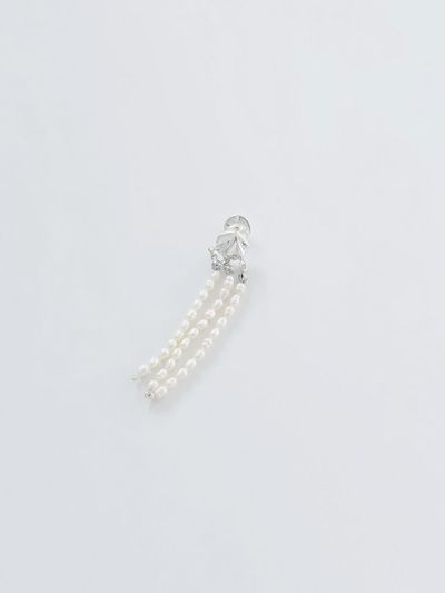 STILL INSTANT Sea Veil Pearl Drop Brooch