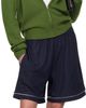 Still Kelly Still Kelly Navy Soccer Shorts - 4